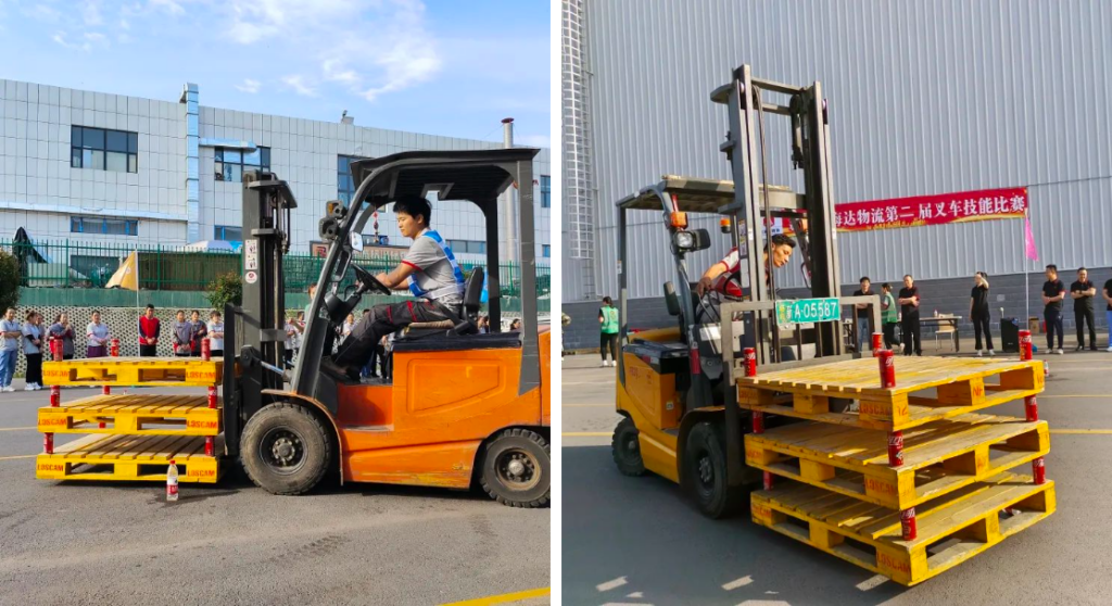 叉车“大比拼”,“老司机”来炫个技！